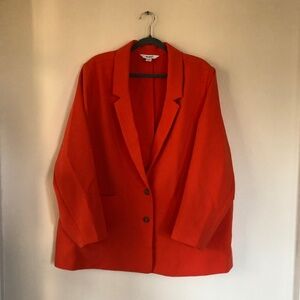 NWT Coral Orange Old Navy Blazer